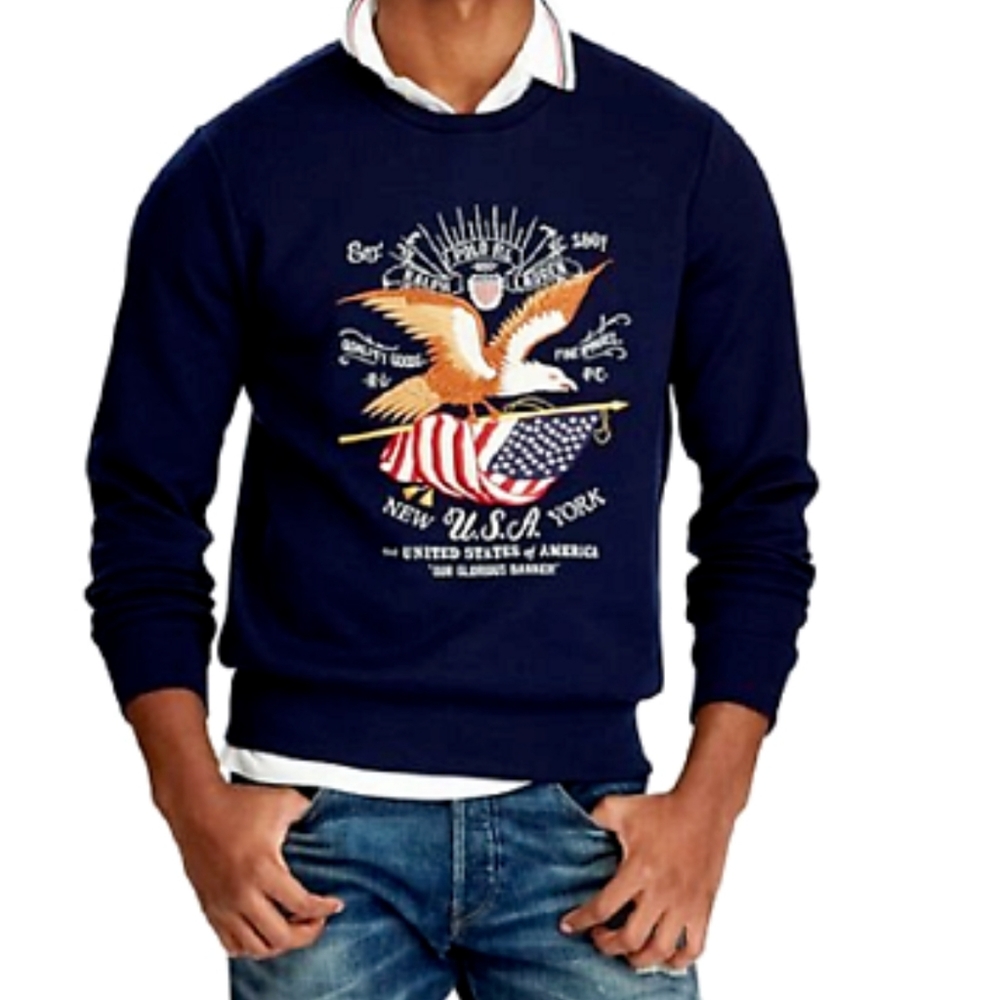 Ralph Lauren Embroidered Eagle Sweatshirt